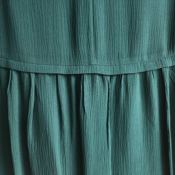 ✨ US2 Sézane Odile Green Mini Silk Dress - Worn Once (EU 34) - Picture 9 of 15